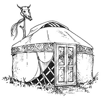 La historia de Budapest, Hungria - Jurta